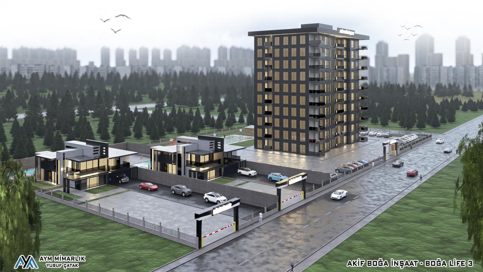 Boğa Life 3 dış cephe görünümü